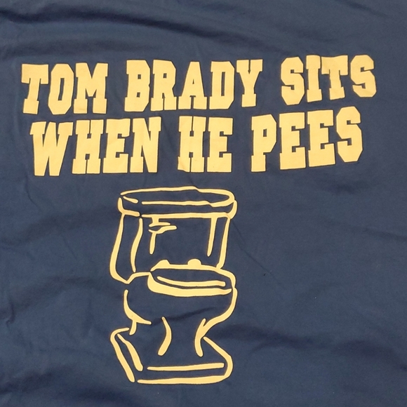 🛍BOGO 2 women's large tees 👕 blue and grey - Picture 2 of 2